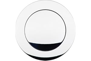 Billet Specialties 32125 Polished Large Smooth Horn Button