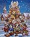 Vermont Christmas Company Canine Christmas Tree Jigsaw Puzzle 1000 Piece