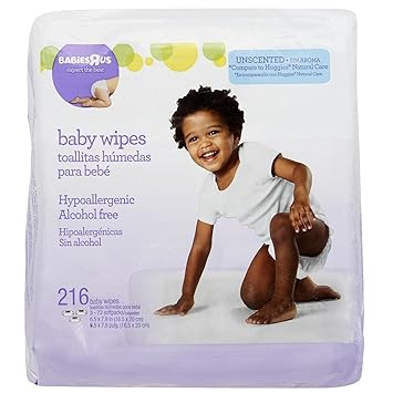 Amazon Com Babies R Us Unscented Baby Wipes 216 Count Baby