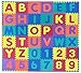 Ottomanson Alphabet & Numbers Multipurpose Interlocking Puzzly Play Mats, 36 Square Feet, Multicolor