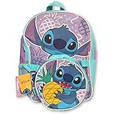 Stitch Backpack and Lunbox Personalized Bookbag Back to School Lunchbag Officially Licensed Disney - 2pc Set (Non-Personalized)