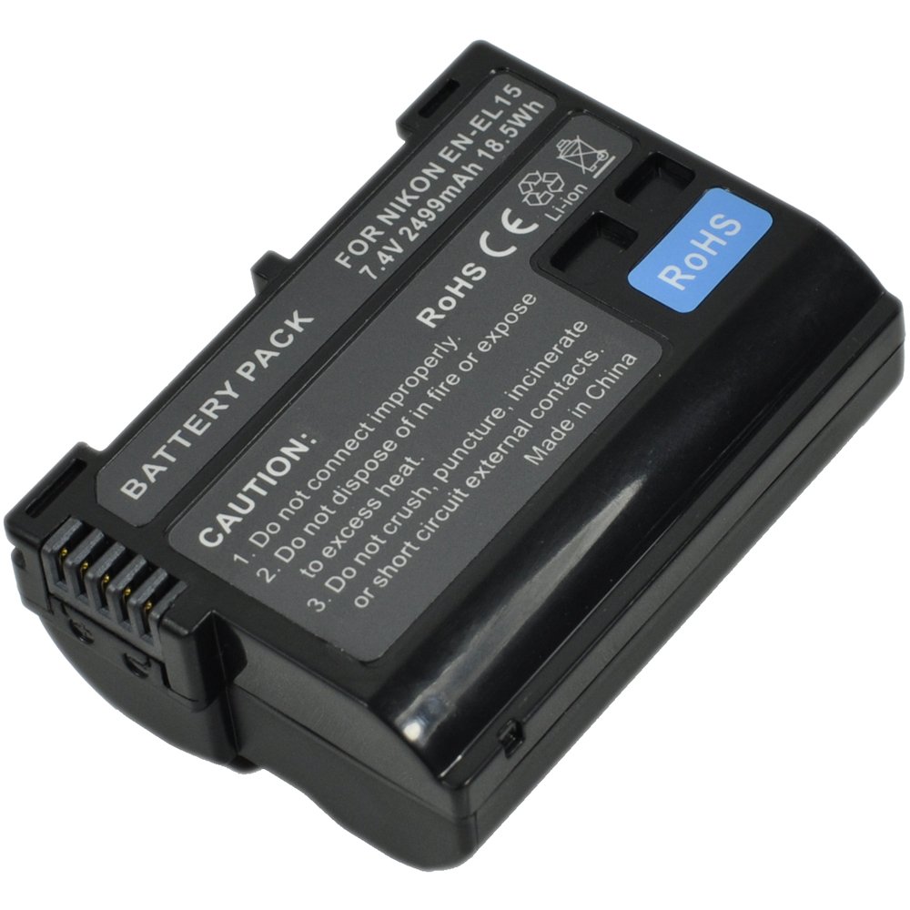 BTBAI Camera Battery for EN-EL15 en-el15a en-el15b en-el15c en-el15e mh-25 mh-25a d500 d600 d610 d7000 d7100 d7200 d750 d7500 d780 d800 d8000 d800e d800s d810 d810a d850 q3 v1 z5 z6 z7 Digital uk2
