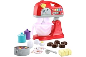 LeapFrog Rainbow Learning Lights Mixer, Red (English Version)