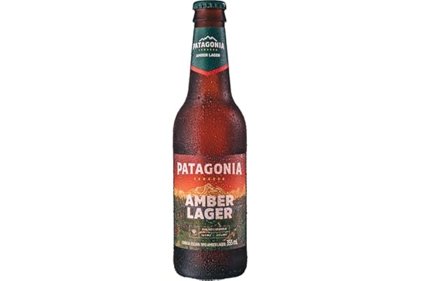 Cerveja Patagonia Amber Lager, 355ml, Long Neck