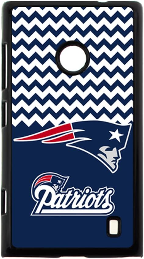 Perfect Design New England Patriots Chevron Art Blue And White Case For Nokia Lumia 520 Cases Amazon Co Uk Electronics