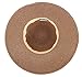 Sun Hats for Women Wide Brim Summer Beach Sun Straw Hats Visor Hats for women, Brown/Beige Mix