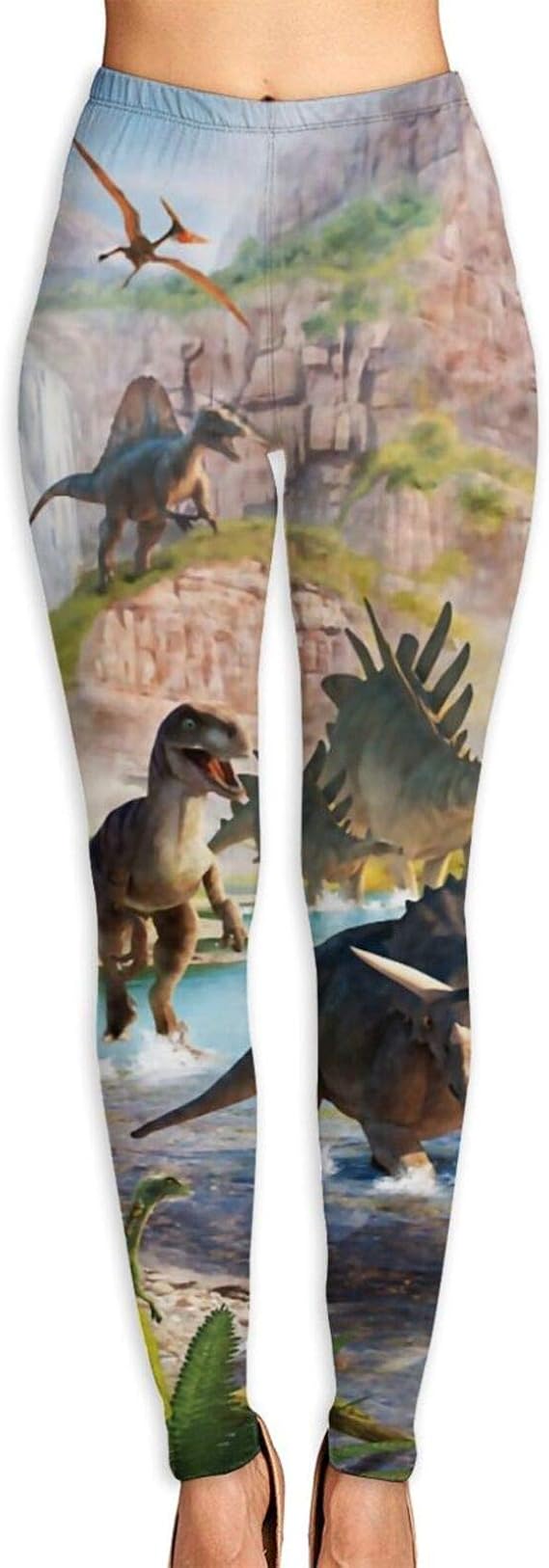 Amazon.com: Yoga Pants for Women Dinosaur Animals Lady Leggings Running
