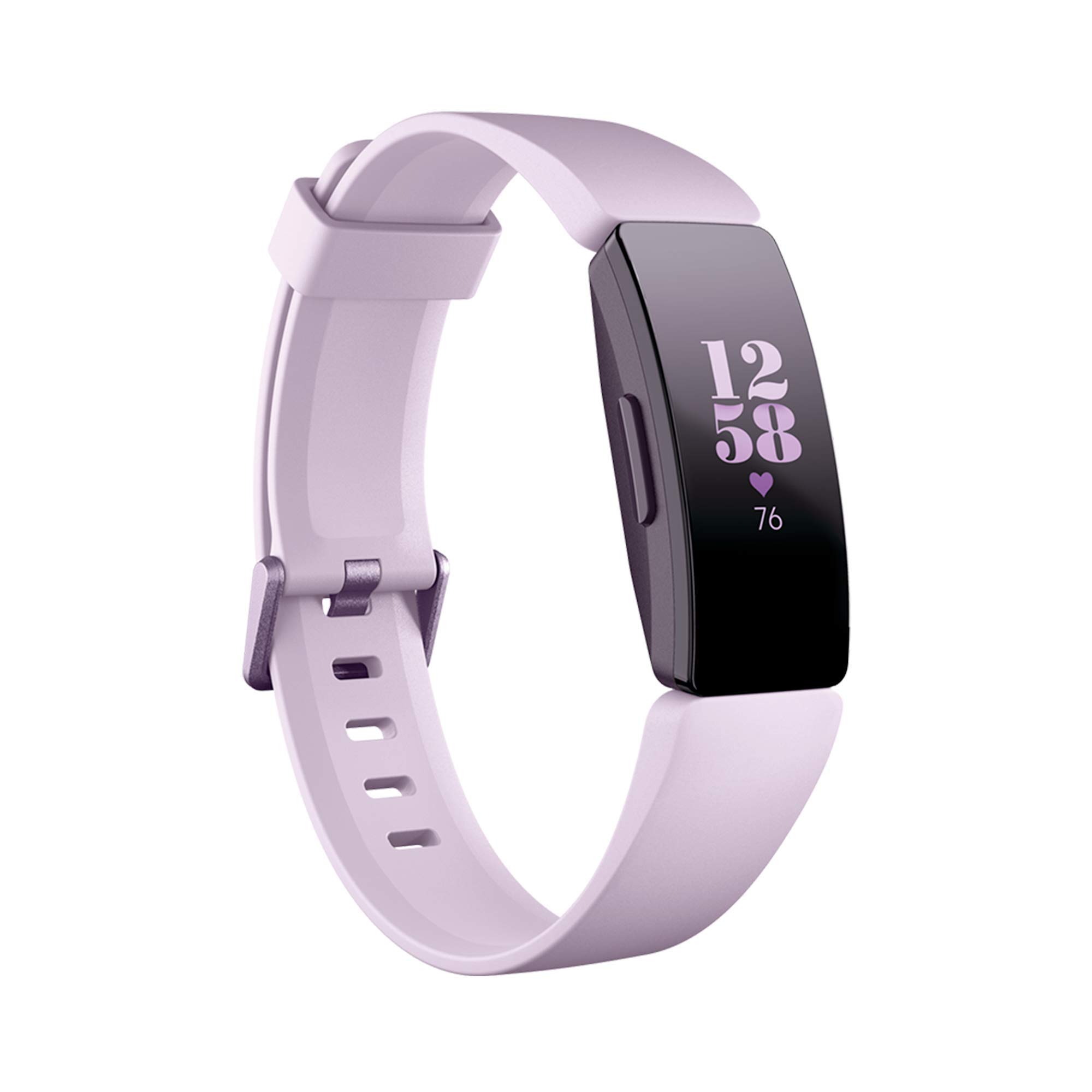 Photo 1 of Fitbit Inspire HR Heart Rate and Fitness Tracker, One Size (S and L Bands Included), 1 Count