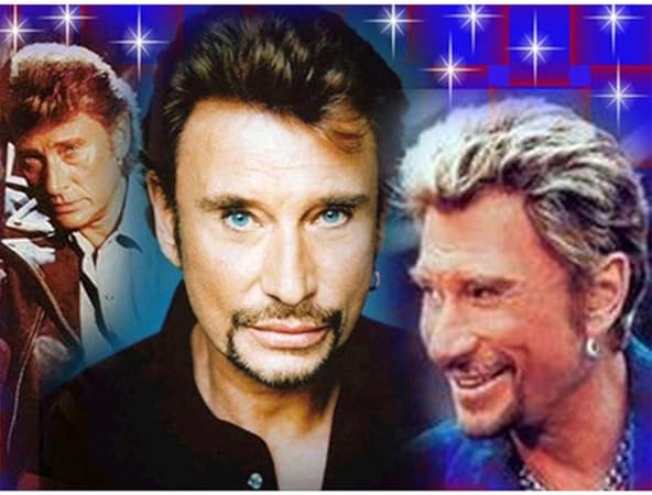 Diamant Peinture 5d Bricolage Complet Perceuse Johnny Hallyday Photo Mosaique Strass Broderie Point De Croix Decor A La Maison 30x40cm Amazon Fr Cuisine Maison