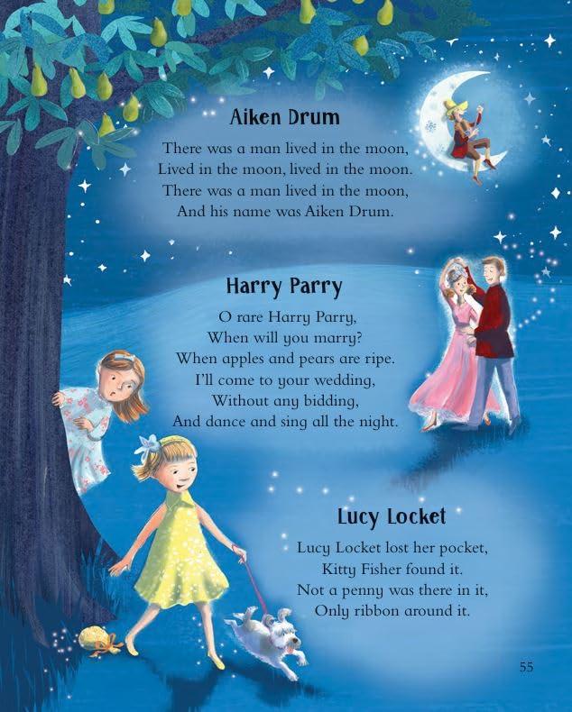 365 Stories and Rhymes - Tales of Magic and Wonder: Short Nursery Rhymes, Fairy Tales and Bedtime Collections for Little Girls and Princesses