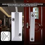 Haofy Magnetic Contact Wired Reed Switch Door Window Roller Shutter Security view 2