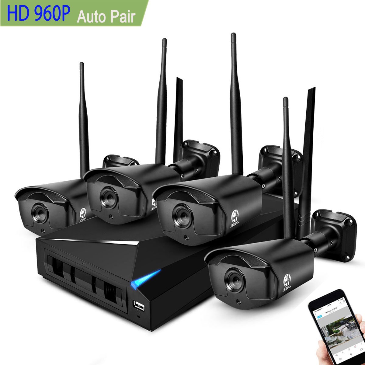 Dual Lens Jooan Camera Motion Detection Jooan Home Security Camera