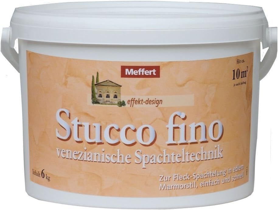 Meffert 6 Kg Stucco Fino Venezianische Spachteltechnik Marmor Optik Weiss Amazon De Baumarkt