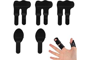 5pcs Thumb Splint Set, Include Thumb Splint Stabilizer and Finger Immobilizer for Support and Immobilize Broken or Ached Fing