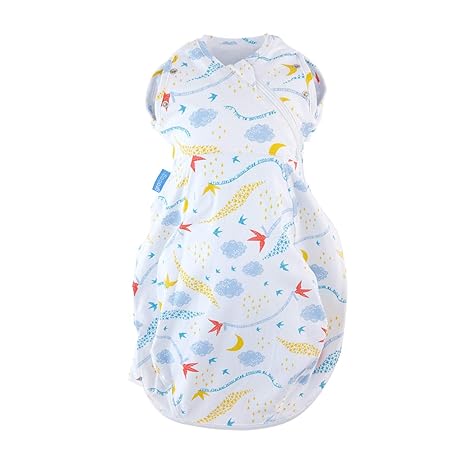 2 in 1 swaddle and newborn grobag