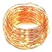 USB LED String Lights,Oak Leaf 2 Set of 60 LEDs Starry Lights Copper Wire for Home Bedroom Party Wedding Decoration (19.7ft,Warm White)