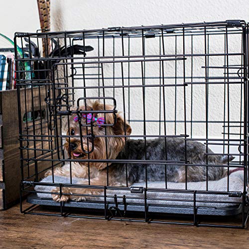Dog Crates for Small Dogs Dog Crate 20" Pet Cage SingleDoor Best for