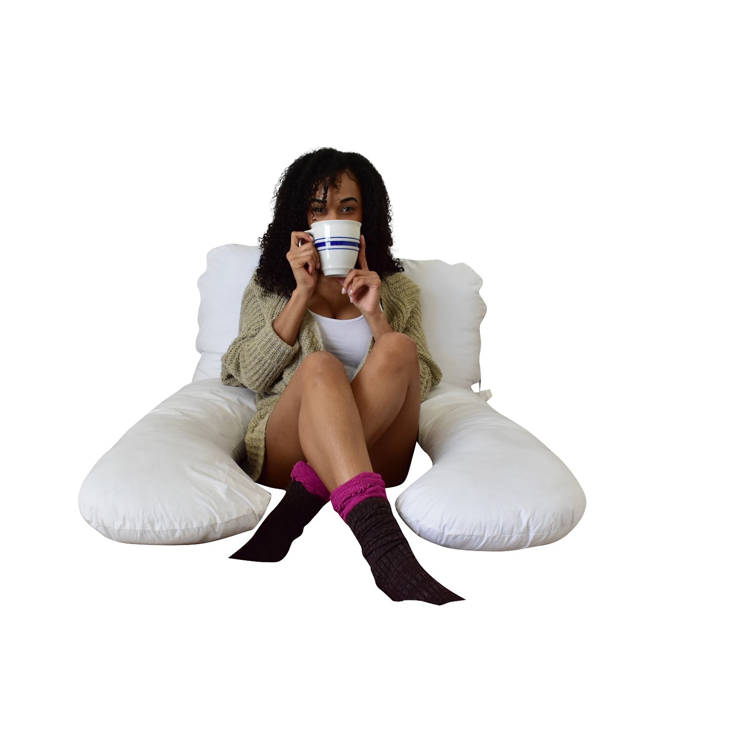 Doze Comfort Cozy Full Body Pregnancy Pillow Big Maternity