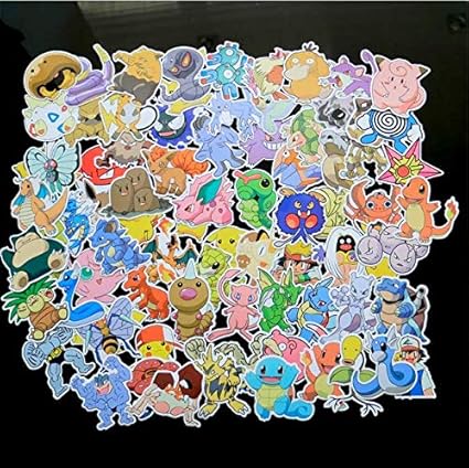 WENCHI Tipos de Pegatinas de Amina de Dibujos Animados para ...