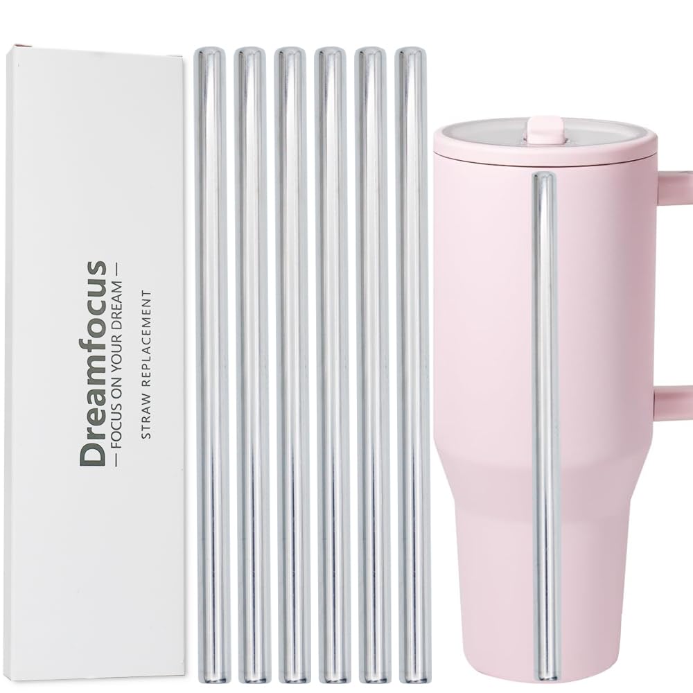 Photo 1 of Dreamfocus Metal Straw Replacement Stainless Steel for HydroJug Traveler 40 oz