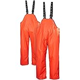 Helly Hansen Mandal Waterproof Bib Overalls - PVC Rain Gear for Men - Fishing Pants for Men - Heavy-Duty Work Overalls