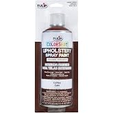 Tulip ColorShot Instant Fabric Color Interior Upholstery Spray 8 oz - Coffee (Packaging may vary)