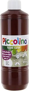 Textilfarbe braun 500ml - Stoffmalfarbe PICCOLINO Textil Color
