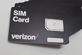 Verizon Wireless 4G LTE SIM Card 3-in-1 Nano Micro Standard 4FF 3FF 2FF view 5