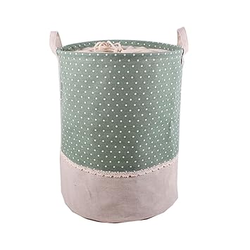 Fieans faltbaren Wäschekorb runden Wäschekorb Kinder Spielzeug 