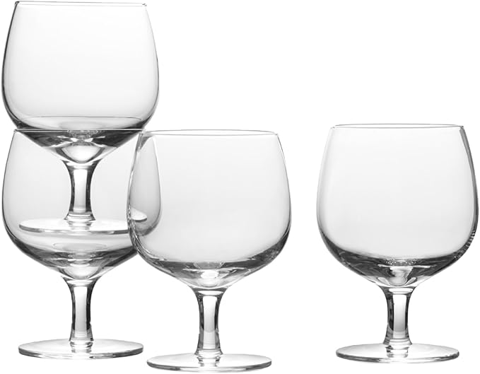 Mikasa Drink4 Stacking Wine Glass, 12.5Ounce, Set of 4