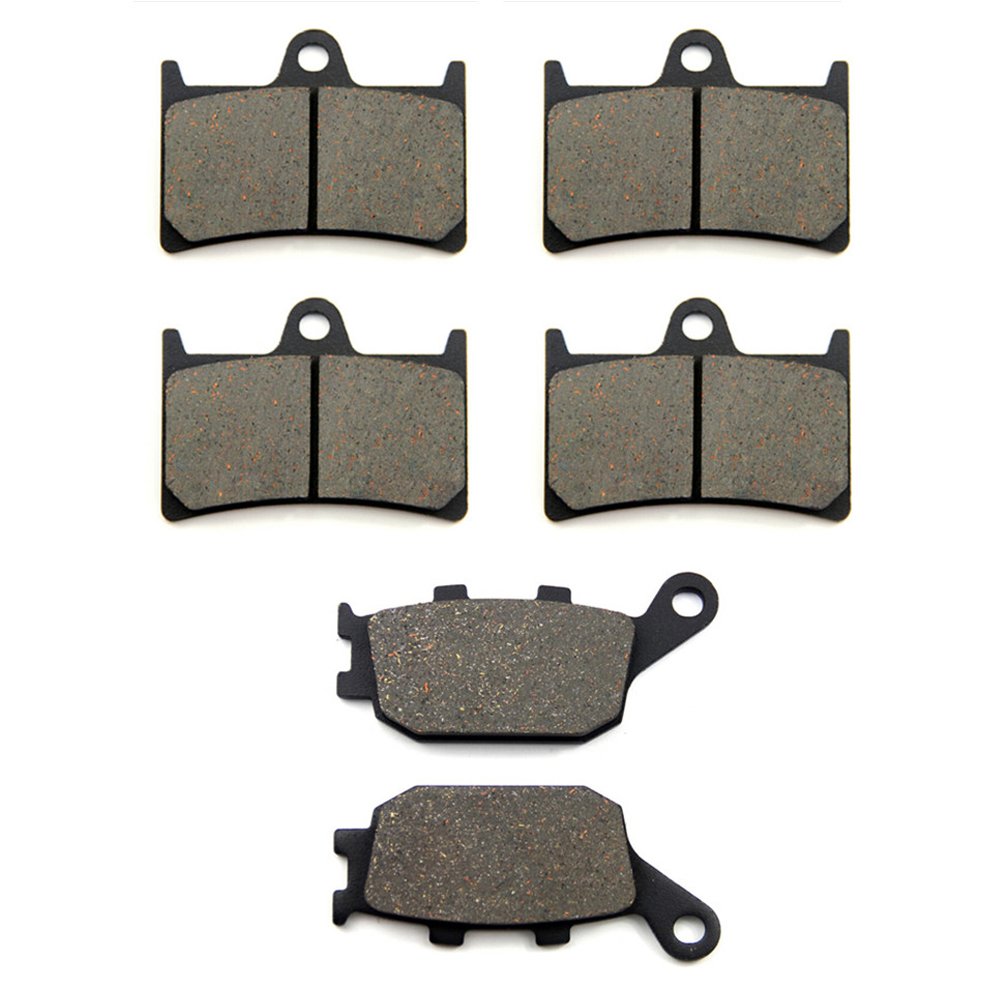 SOMMET Motorcycle front and rear brake pads for Yamaha YZF R6 2004-2016 FZ6 Fazer ABS 2007 FZ1 Fazer 2006-2015 FZ8N 800cc 2011-2015 MT-10 Tourer Edition 998cc 2018-2019 LT380-380-174