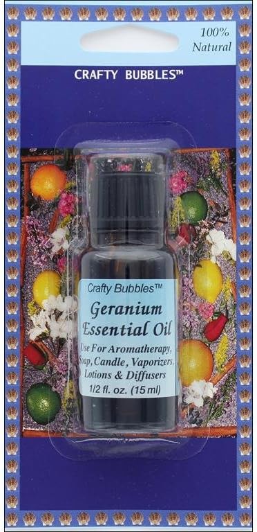 Crafty Bubbles Essential Oil .5oz Geranium