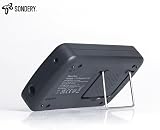 Sondery Digital Metronome Tuner 3 in 1 English Vocal Tap Tempo Chromatic view 9