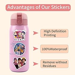 50pcs Kpop Demon Hunters Stickers for Girl Water