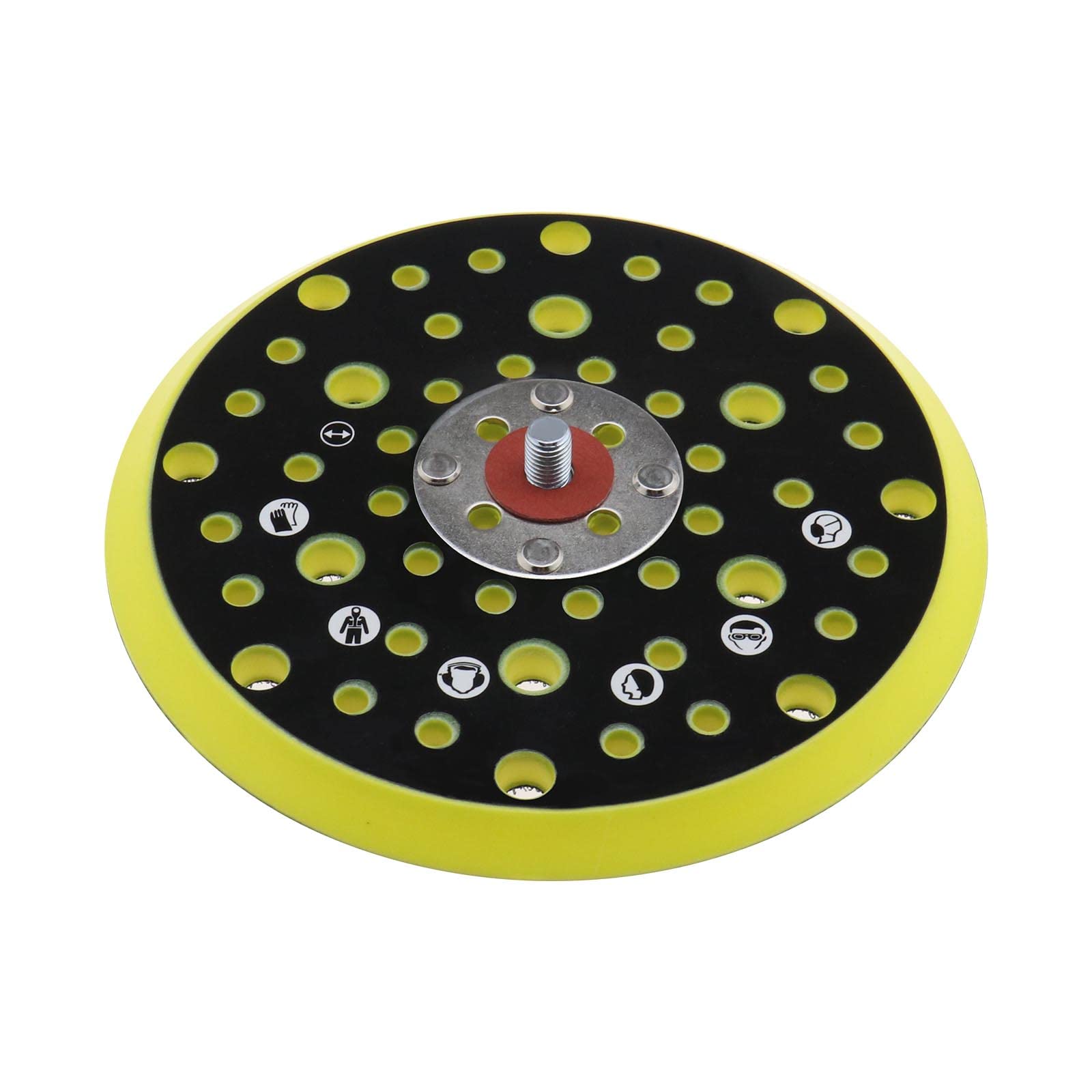 OTOTEC 6 Inch Sander Backing Pad - 150mm, 54 Holes, Replacement Pad Compatible with Mirka CEROS DEROS for Polishing Grinding