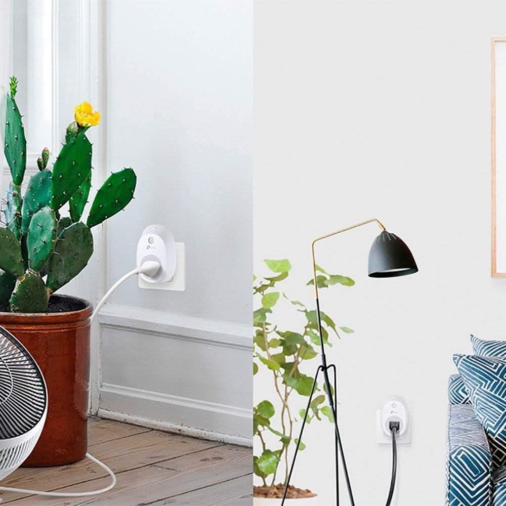 Kasa Smart Plug by TP-Link, Smart Home Wi-Fi Outlet Works with Alexa, Echo, Google Home & IFTTT, No Hub Required, Remote Control, 15 Amp, UL Certified, 2-Pack (HS100 KIT) - - 
