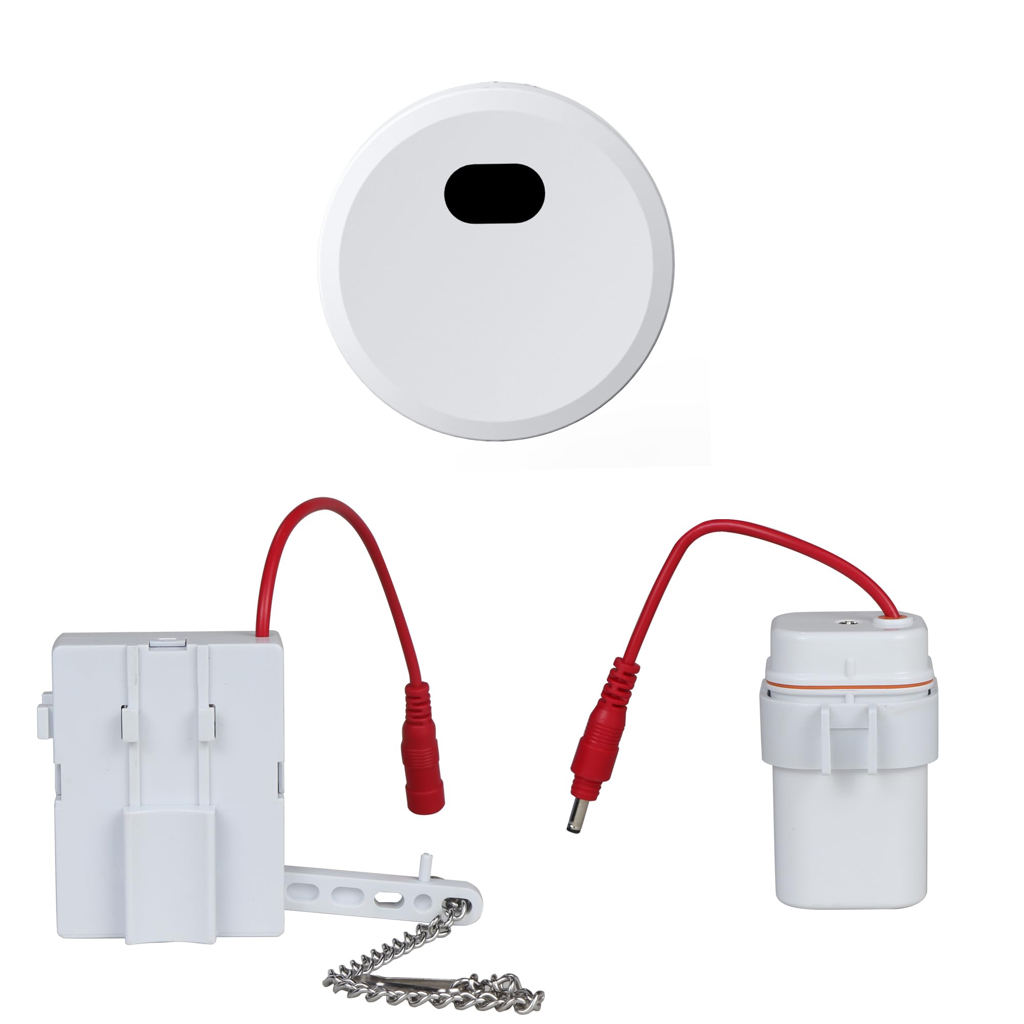 Photo 1 of Automatic Toilet Flusher Kit, Touchless Motion Sensor Flush for Toilet, 12” Sensor Range, Battery-Powered, Easy Install, Compatible with Most Toilets CN27B KERDE