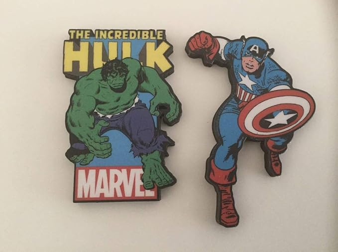 Amazon Hulk 超人ハルク キャプテンアメリカ マーベル マグネット アメコミ アニメ 萌えグッズ 通販