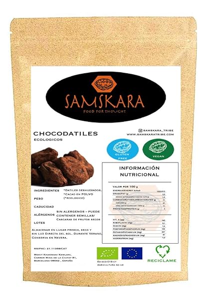 Choco Datiles BIO | Datiles Deshuesados Ecológica saboreada ...