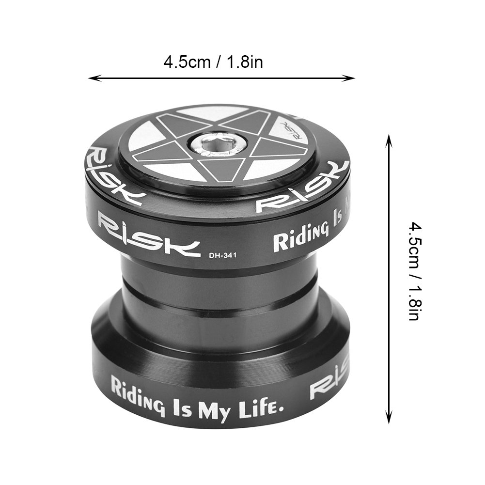 34mm bicycle headset Threadless Headset Aluminum Alloy Bike Bearings