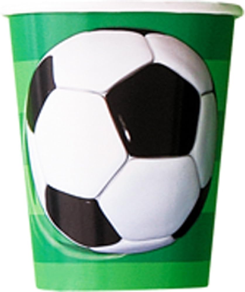 Football 9oz Cup Pack of 8 Amazon.co.uk Clothing