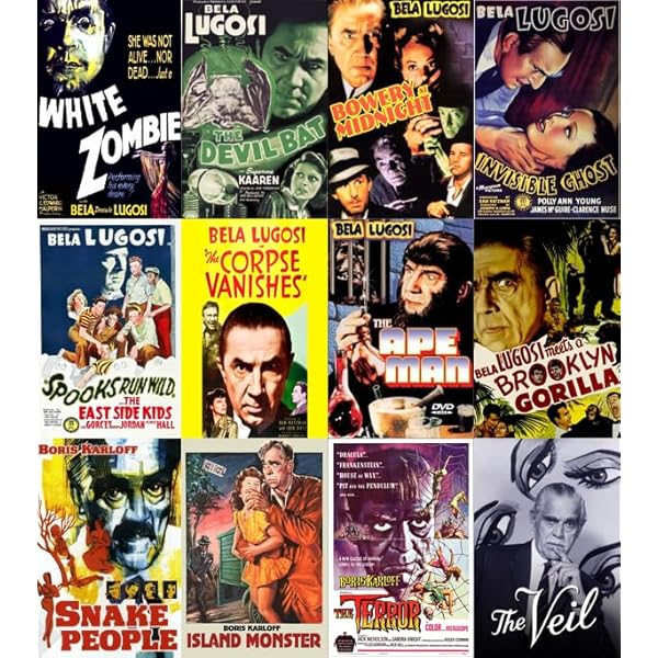 Amazon.com: 100 Years of Horror : Christopher Lee, Roger