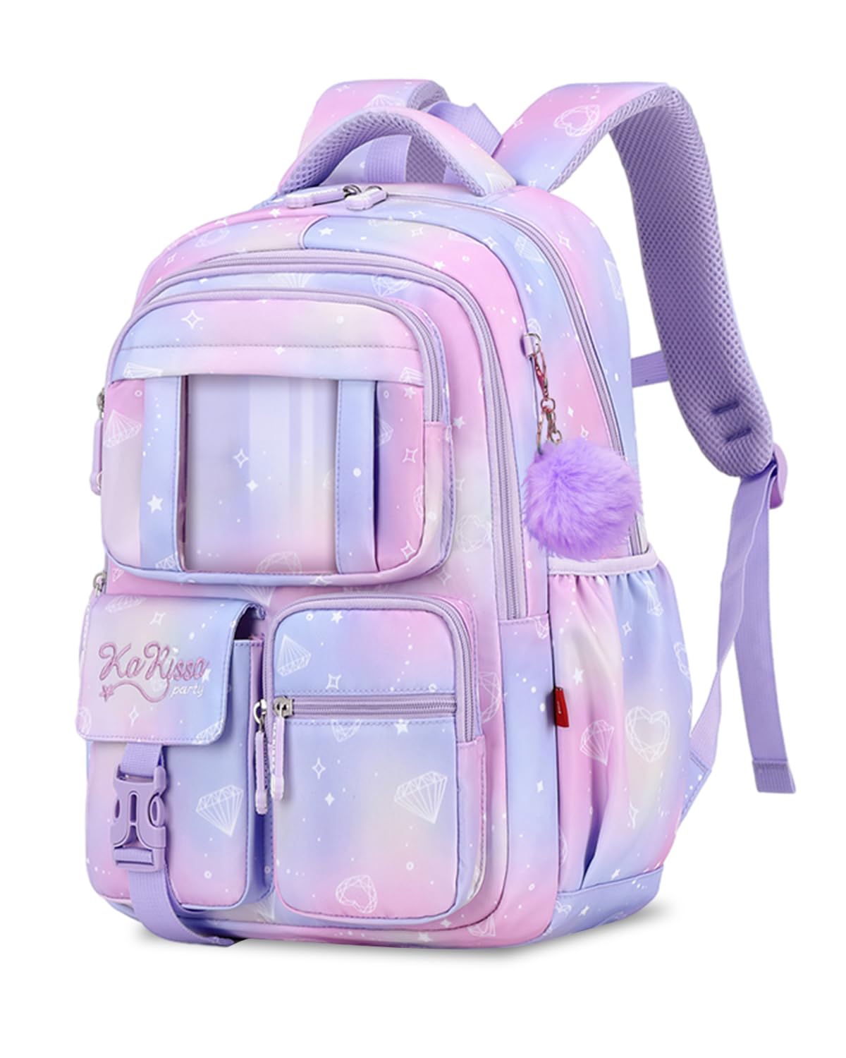 Tanou Schultasche Mädchen Rucksack Schule Mädchen der 1. bis 4. Klasse