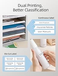 MakeID Label Maker Machine with Tape - Compatible