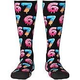 67 Six Seven Socks Meme Six Seven Design,Hilarious Funny Sock Collection to Elevate Your Style and Spread Laughter