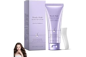 TROPAME Instant Hair Removal Cream - Dissolves Hair in Minutes，Gentle Hair Removal Cream for Sensitive Skin - Painless Depilatory Formula with Spatula Applicator | Unisex Body & Legs