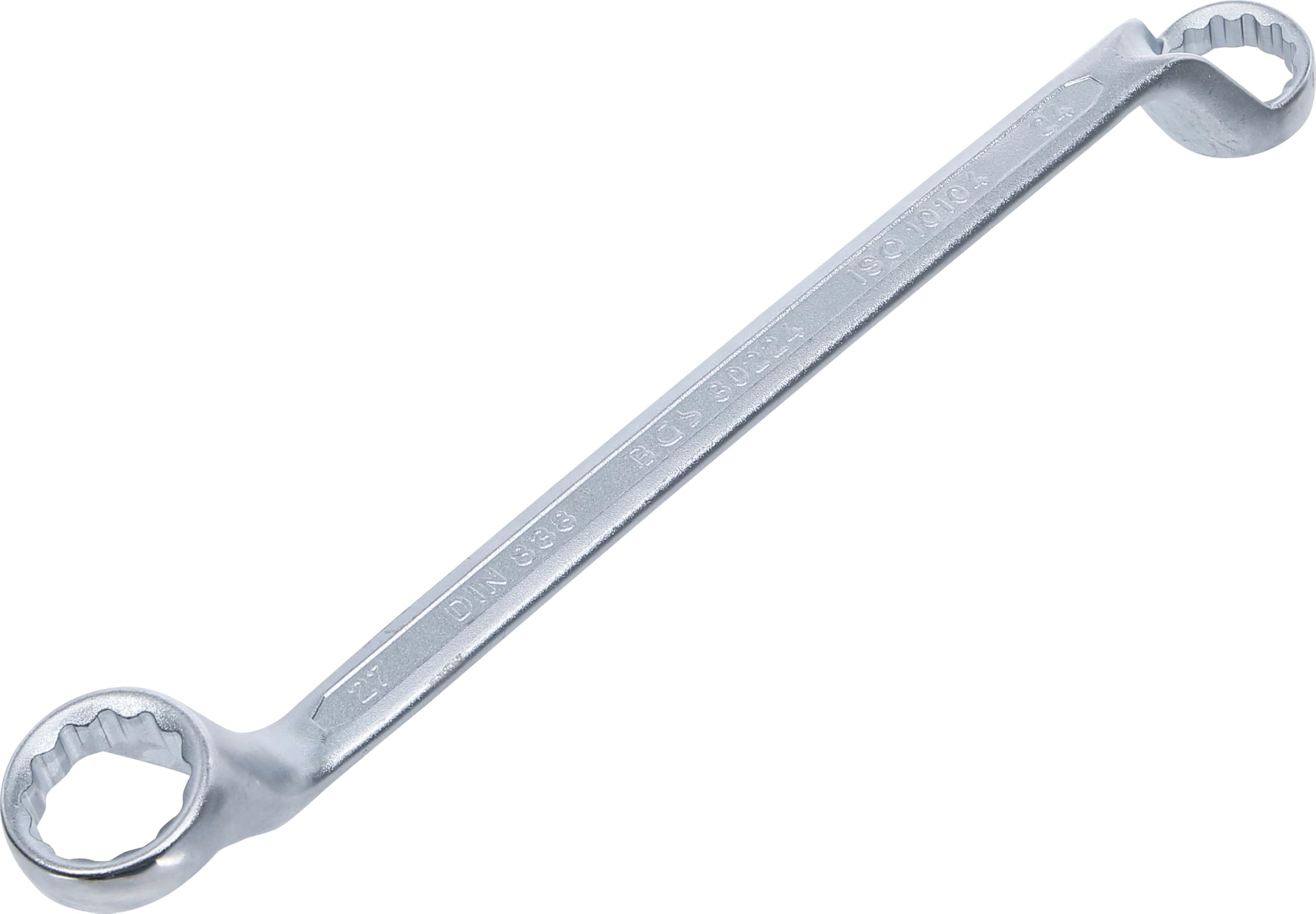 BGS 30224 | Double Ring Spanner | deep offset ends | 24 x 27 mm