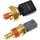 KEJSTED Oil Pressure Sensor &amp; Coolant Temp Sensor for Chrysler Jeep Dodge | 2Pack Oil Pressure Switch &amp; Coolant Temperature Sensor Chrysler Pacifica Jeep Grand Cherokee Dodge Avenger Ram 1500 2500 3500