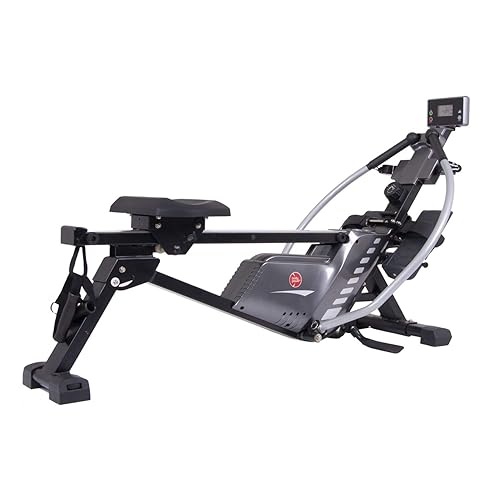 Body Power 3-in-1 Conversion Rowing Machine with Strength