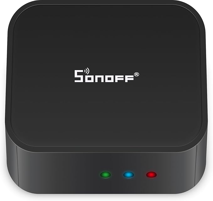 Sonoff RF Bridge 433MHz Interruptor de RF inalámbrico WiFi RF Control Remoto, IR RF Todo en uno Automatización de Aprendizaje Control Remoto Universal, Smart Home Hub para Garage Door Light: Amazon.es: Electrónica